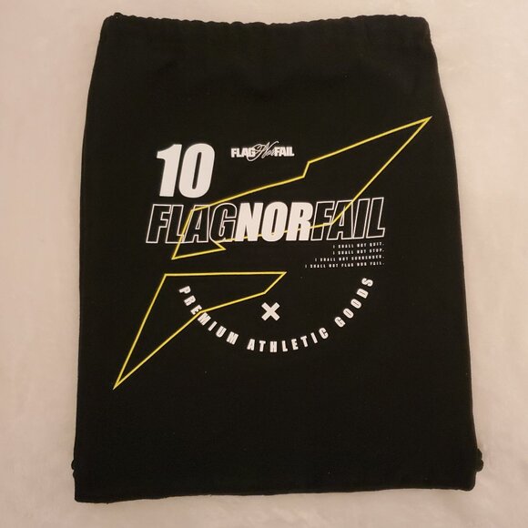 Flag Nor Fail Canvas Drawstring Bag - Picture 1 of 4